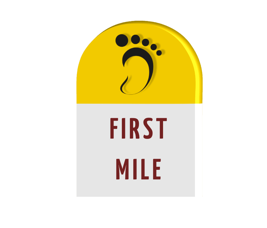 A professional banner for the First Mile 13-week PhD mentoring program focusing on literature review and research foundations.